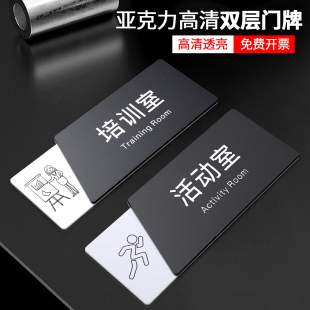 活动室门牌公司工厂企业科室牌单位部门牌洽谈室生产部党支部保安室标识牌配电间行政部培训室采购部标志牌子