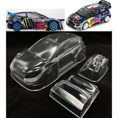 1/10平跑车壳Mini M车壳 Fiesta RS WRC PC车壳210mm Tamiya M210