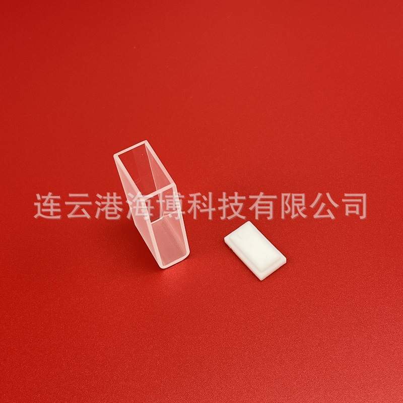 石英玻璃带盖比色皿 20mm光程路径Q105 G105 紫外可见分光光度计