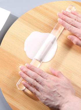 25x295mm亚克力擀面杖 糖皮 软陶 橡皮泥擀平工具 大号不粘面棍