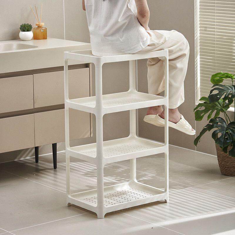 浴室置物架脸盆架卫生间洗衣机厕所洗手间塑料落地多层收纳厂家