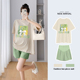 套装 时尚 宽松短袖 t恤宽松2025新款 两件套 孕妇装 孕期上衣短裤 夏装