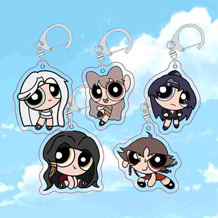 飞天小女警代号鸢孙策刘辩袁基孙策傅融左慈挂件可爱书包装饰挂件