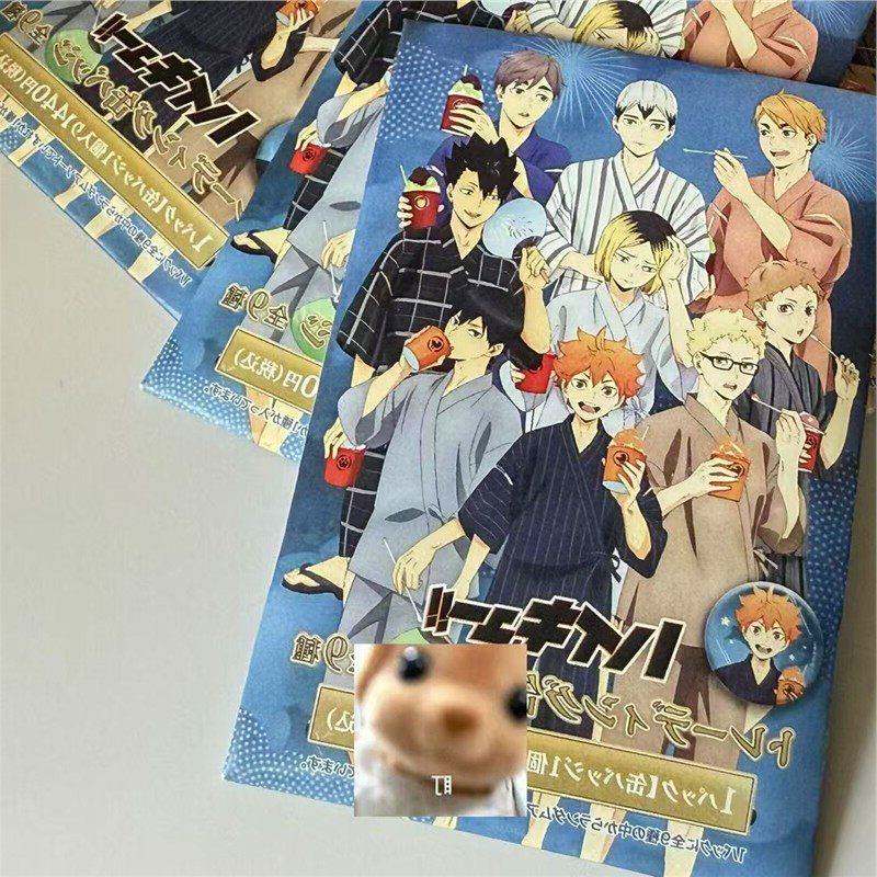 日谷现货秒发排球少年吃冰吧唧盲抽现货