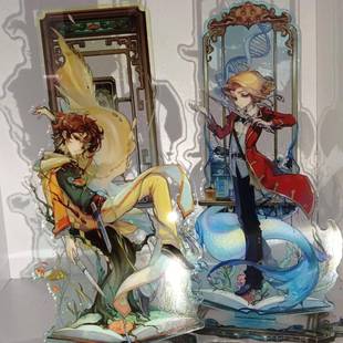 周边亚克力立牌10cm高颜值精致唐晓翼 亚瑟送朋友桌面摆件装饰