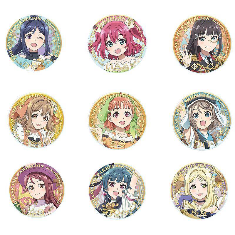 LoveLive!Sunshine!!松浦果南津岛善子小原鞠莉黑泽露比动漫徽章