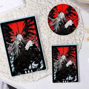 终极炽天使克鲁鲁流沙麻将徽章周边压克力砖立牌生日礼物