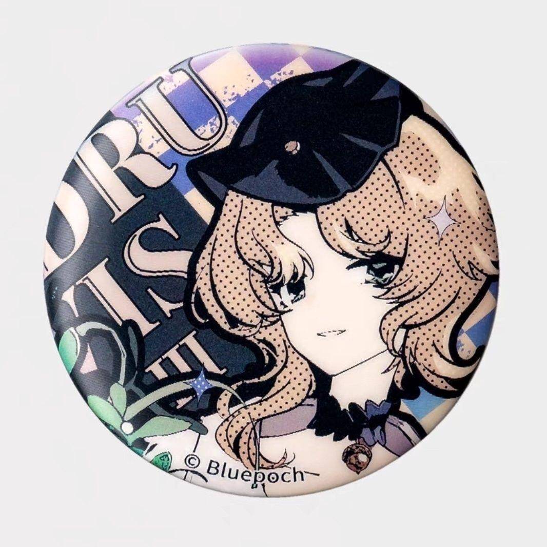 新款重返未来:1999 波普幻想 系列镭射徽章 马口铁 吧唧胸针书包