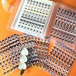 陈奕恒小鼻嘎贴纸TF四代明星周边高清迷你贴纸防水贴画3寸卡册