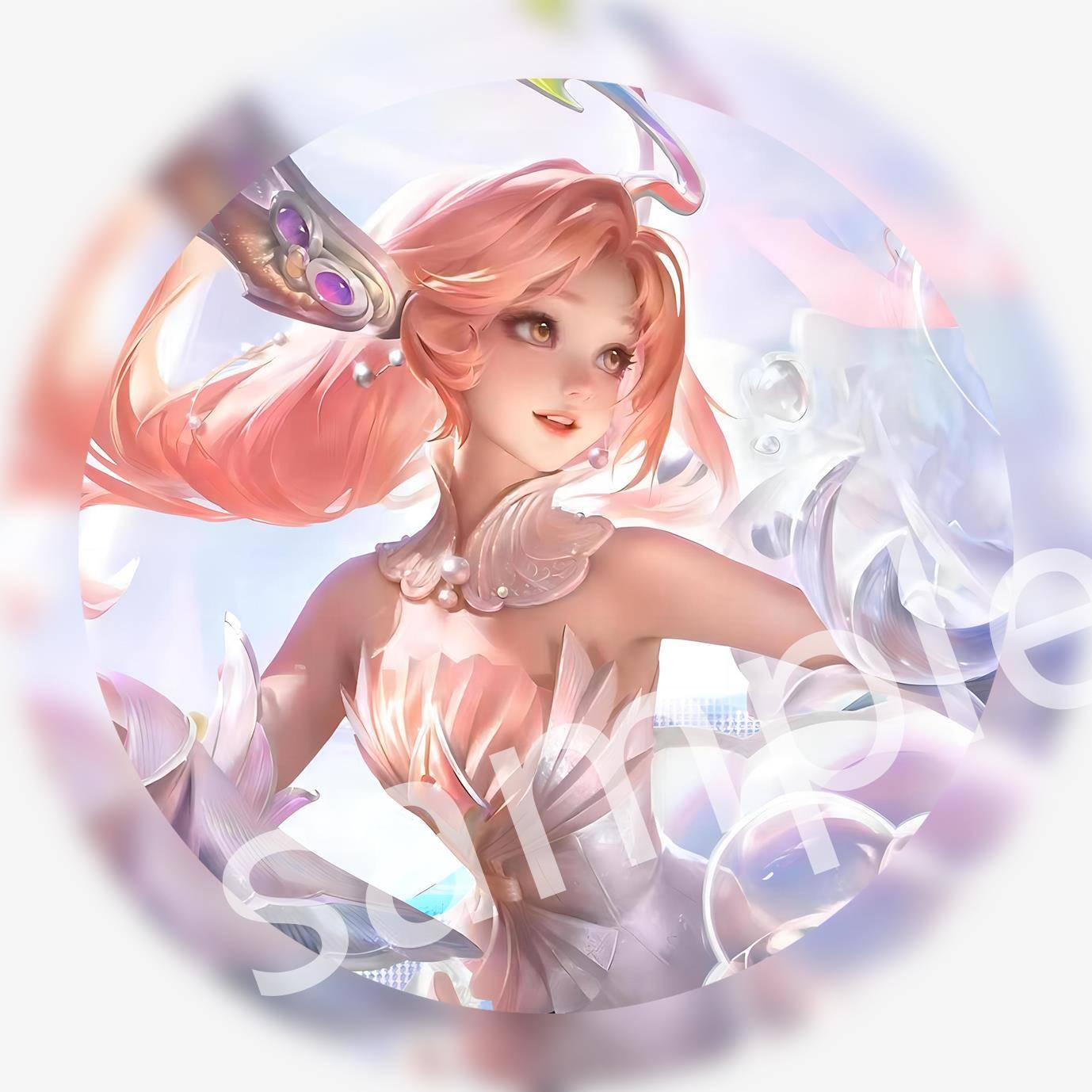 王者荣耀朵莉亚海诺情侣520心动手记吧唧谷子徽章胸针礼物周边