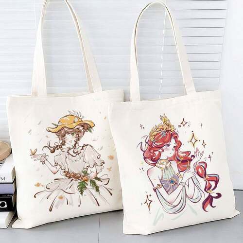 第五人格周边帆布包园丁渔女医生单肩包大容量学生拎书手提袋