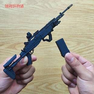 （爆款）三角洲M14玩具模型摆件手办3D打印玩具可拼装儿童玩具ins