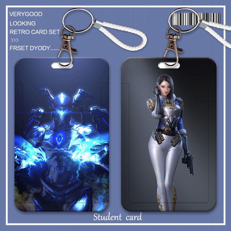 穿越火线CF工作厂牌工牌卡套挂脖带挂绳可伸缩硬壳套游戏同款