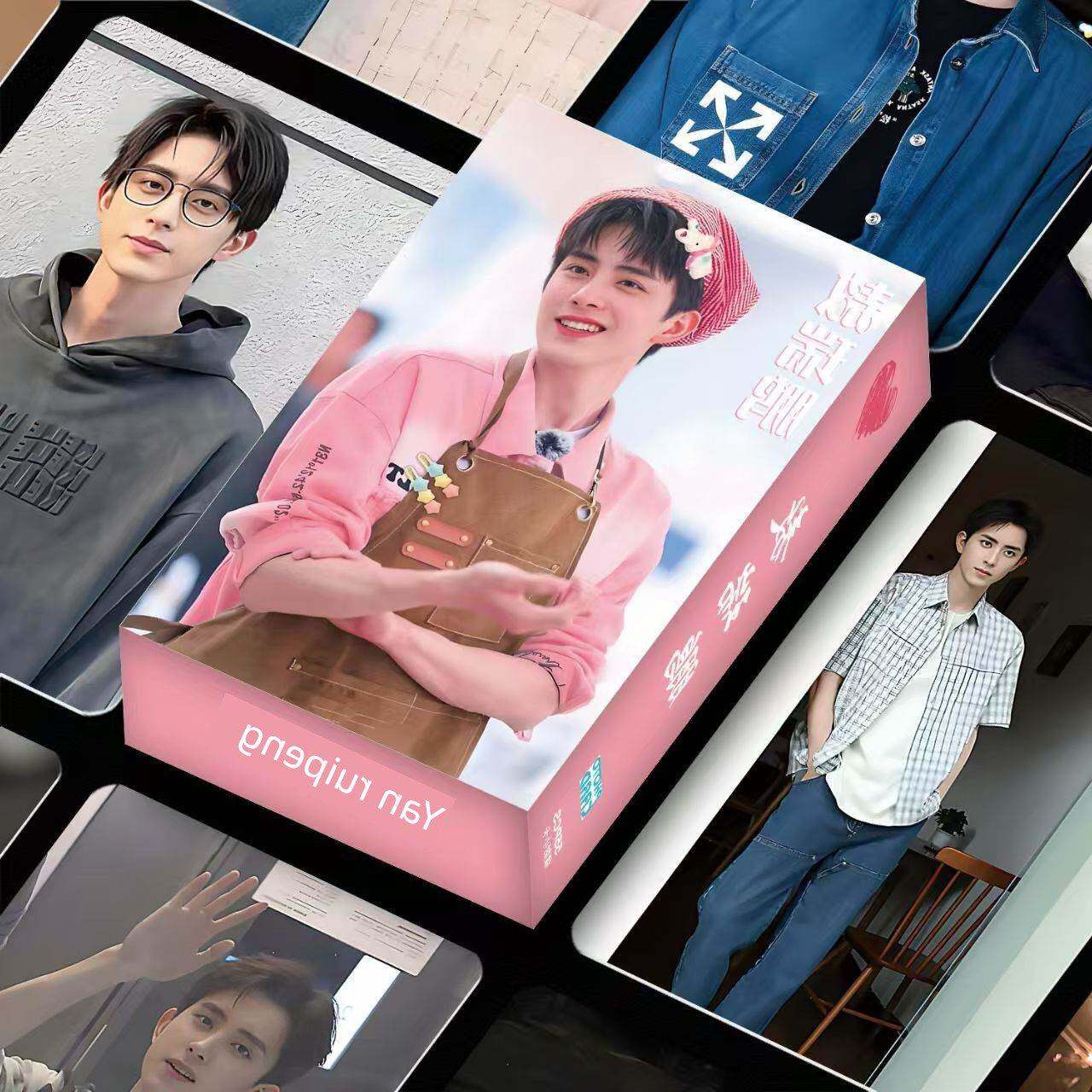 邢瑞鹏新55高岩小卡片双面叠k型卡片周边相册Lomo卡片精美