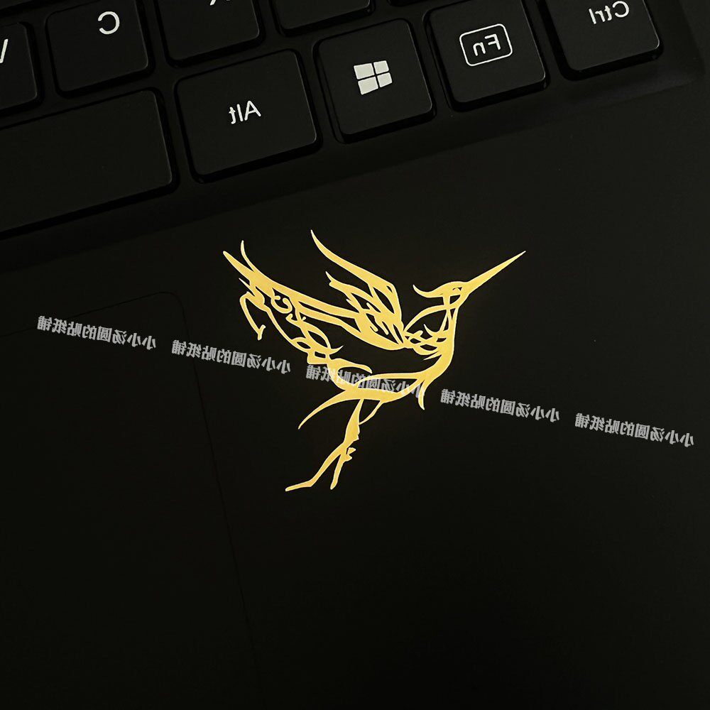 【高品质】小红书同款飞鹤仙鹤金属贴手机平板笔记本电脑耳机贴纸