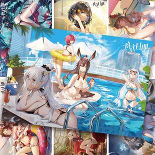 明日方舟海报二次元房间贴墙动漫阿米娅周边泥岩史尔特尔明信片