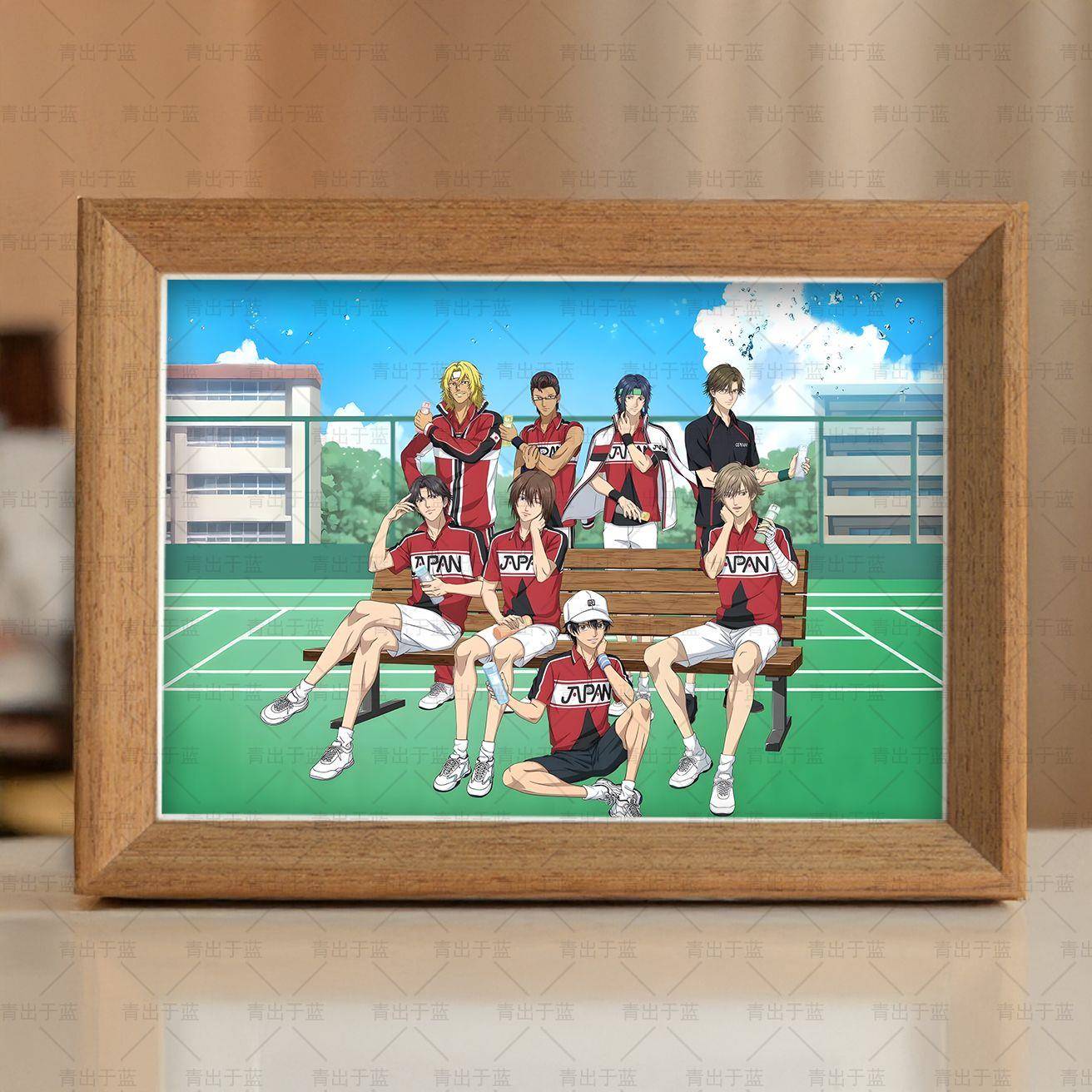 网球王子动漫人物二次元装饰相框童年乐趣时光动漫装饰客厅玄关处