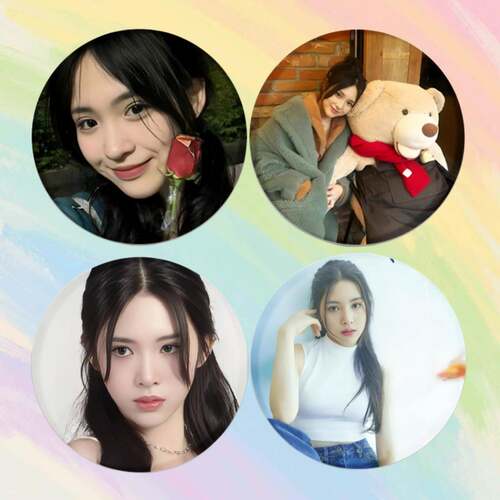 red组合彭湘蕊8mm徽章谷子吧唧同款马口铁书包挂件生日礼物周边