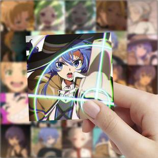 118张无职转生动漫贴纸鲁迪乌斯希露菲爱丽丝笔记本贴画儿童贴纸