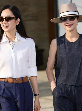 COLINWANG-COLIN JEANS系列|意大利进口BERTO丹宁设计感牛仔马甲