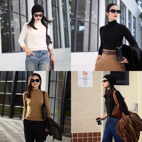 COLIN WANG-国王的礼物|进口200支重磅精纺羊毛百搭圆领针织衫