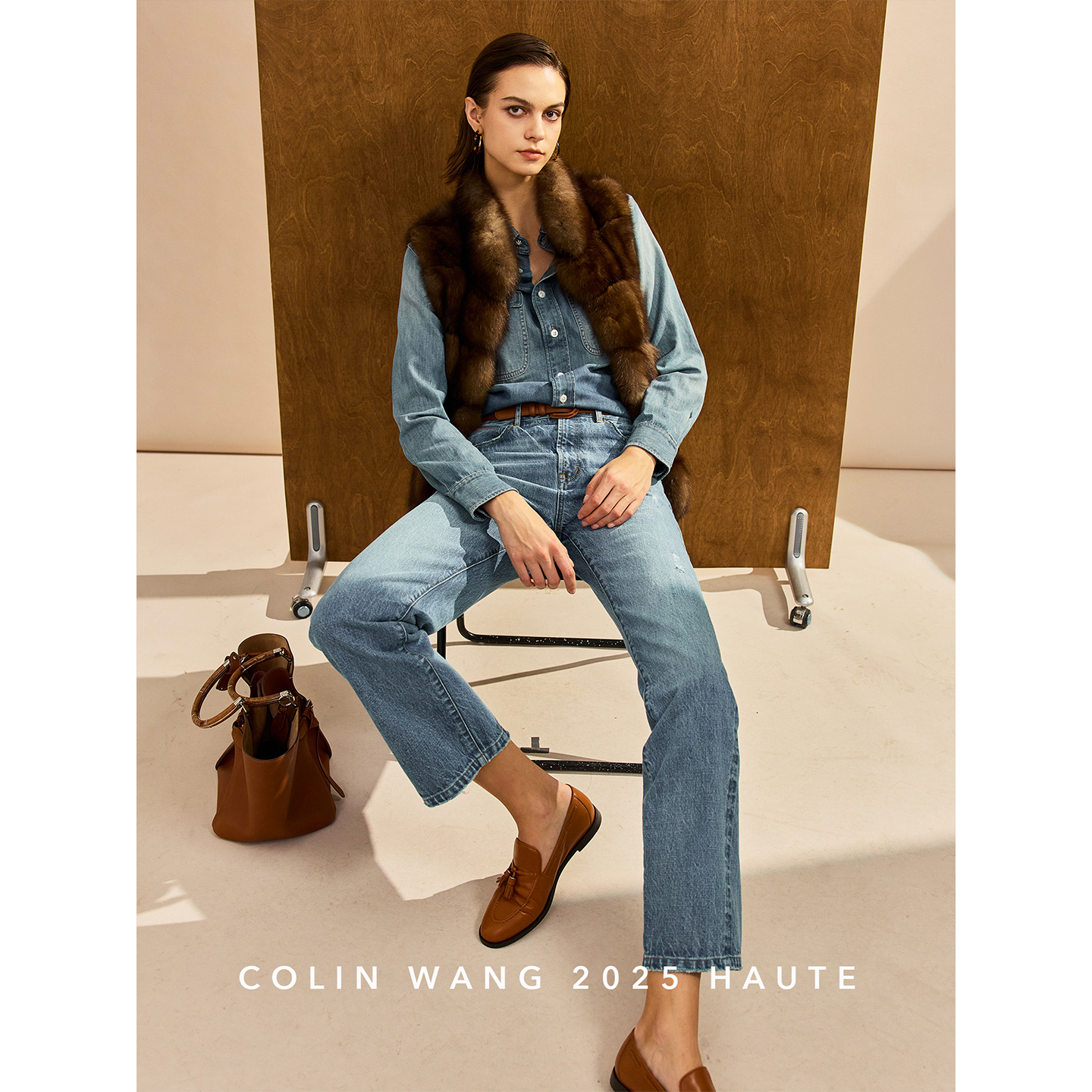 COLINWANG-COLIN JEANS系列|奢牌质感重磅赤耳丹宁复古休闲牛仔裤