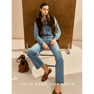 COLINWANG-COLIN JEANS系列|奢牌质感重磅赤耳丹宁复古休闲牛仔裤