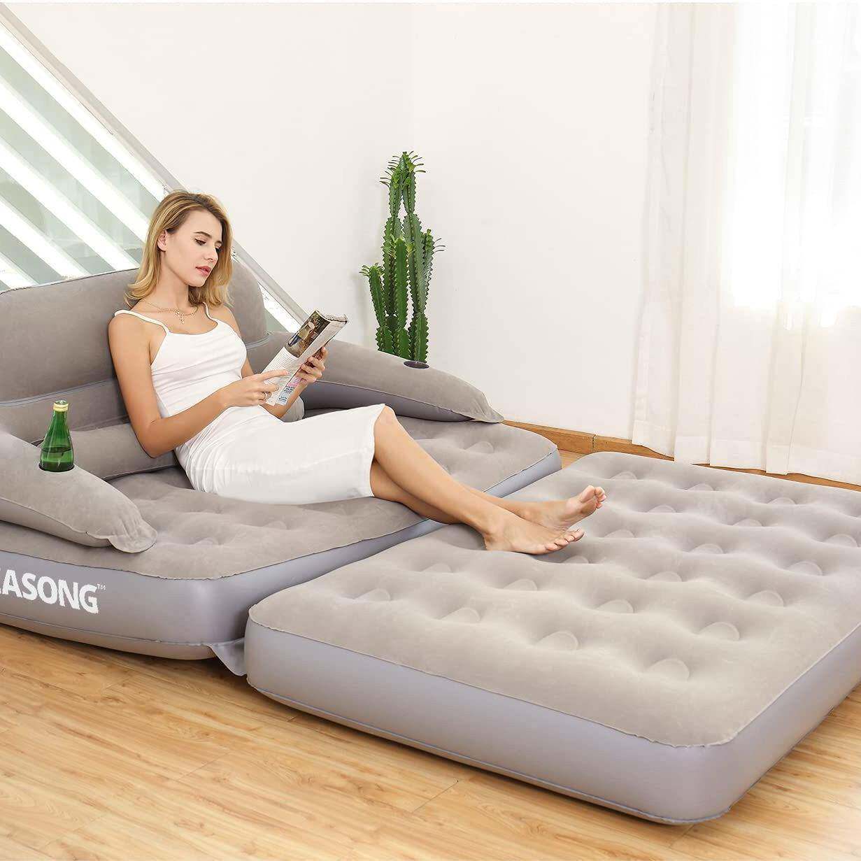 充气床垫家用折叠沙发户外野营坐垫室内多功能充气垫子