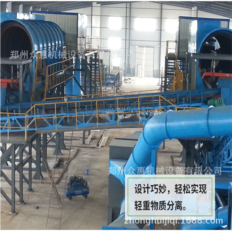 厂家销售建筑垃圾分类机 供应生活垃圾处理设备 陈腐垃圾分拣站