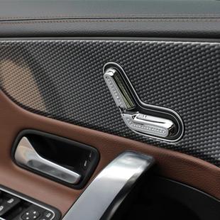 适用于奔驰新A级180l座椅调节器贴片a200l内饰改装 钻方向盘内饰女