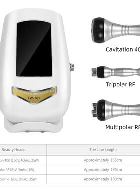 40K3in1CavitationUltrasonicBodySlimmingMachineRFBe