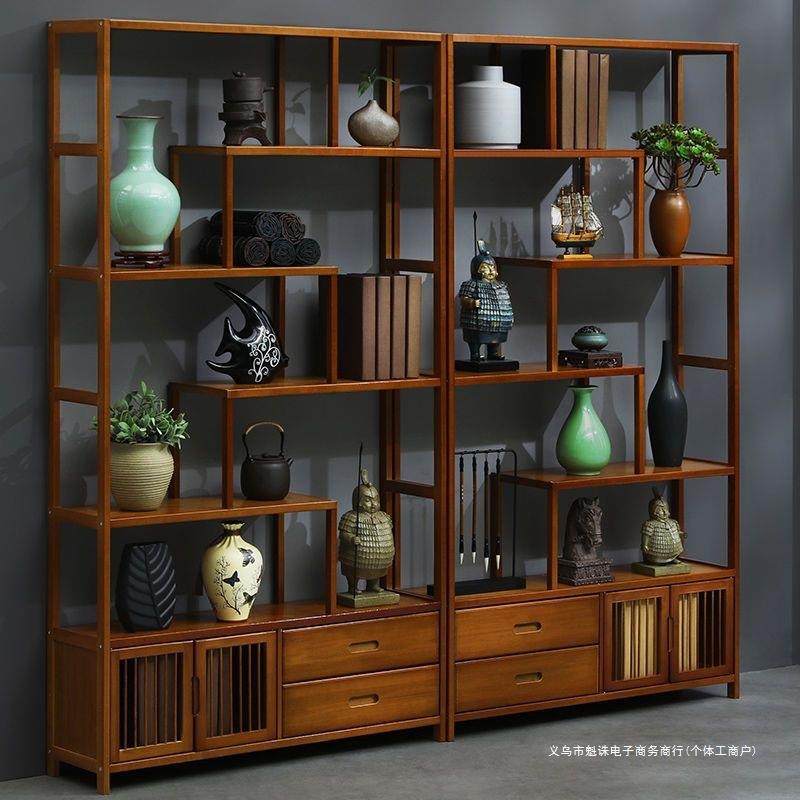 博古架实木中式书架茶家具酒柜花架隔断柜客厅摆件多层落地置物架,畜牧/养殖物资,畜牧/养殖器械,淘宝优惠券,粉丝福利购,淘宝优惠卷