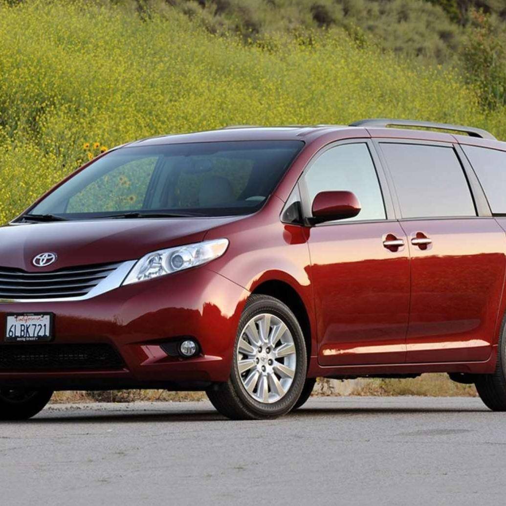 适用于11-19款进口塞纳SIENNA晴雨挡雨眉装饰改装遮雨档黑武士版