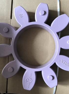 ROTEX140外径320联轴器减震缓冲垫十角弹性体10瓣梅花圈内165胶块