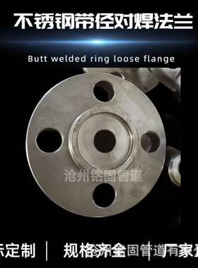2205 2507双相不锈钢带径对焊法兰盲板法兰 DN100 CLASS600