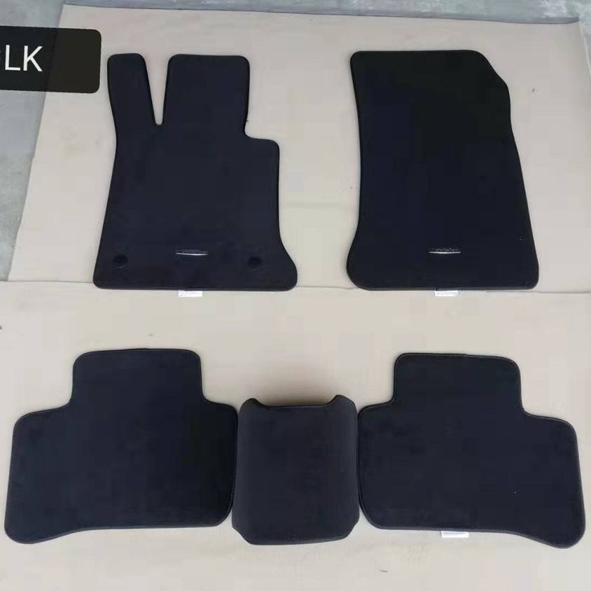 奔驰脚垫奔驰原厂绒面E级加长S级C级GLK极GLC极A/B极ML地毯式脚垫