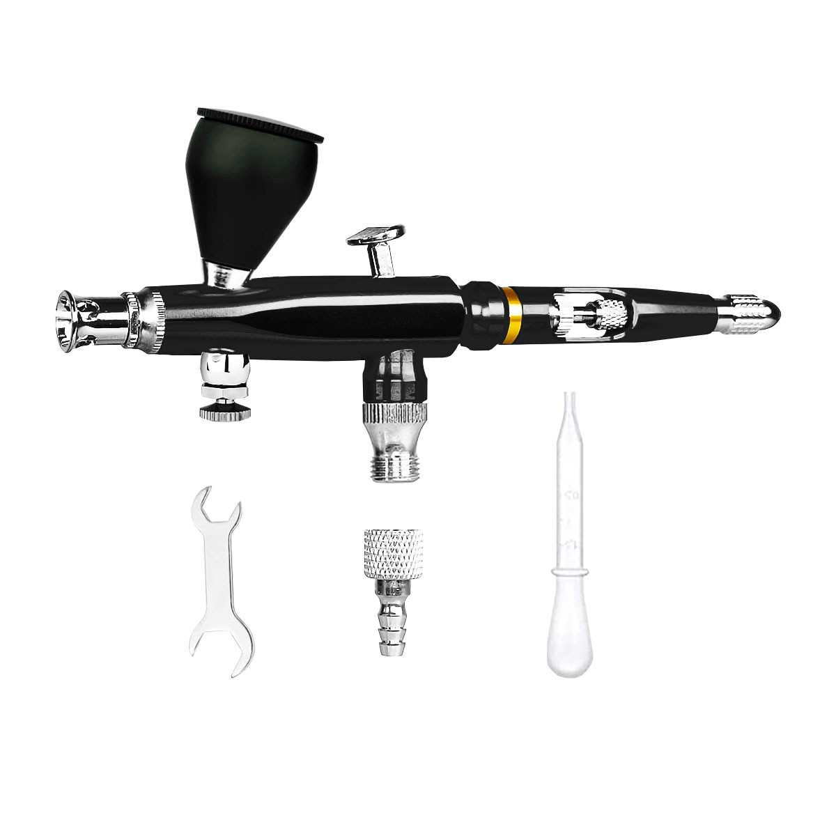 M180喷笔上色彩绘汽车喷漆笔美工模型美术喷绘笔口径0.3-0.5mm