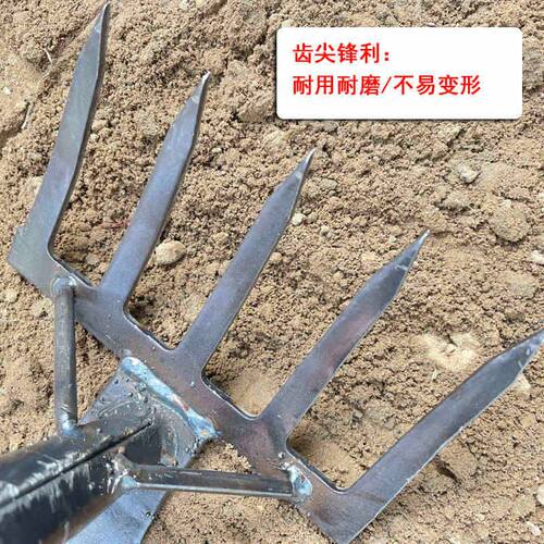大锄头家用种菜农用工具户外挖搂铲耙两用多功能除草锰钢挖笋松土