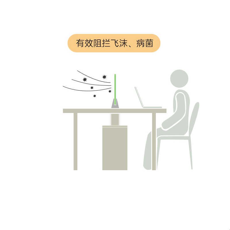 办公桌挡板桌面隔断屏风工位遮光遮阳学生电脑书桌吸音加高隔离板图片