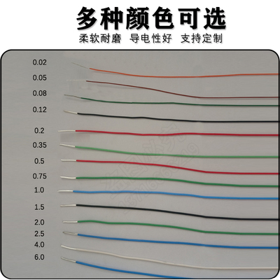 AF250铁氟龙镀银 耐高温电线FF46-2航空导线0.3 0.5铁氟龙高温线