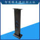 车牌识别一体机智慧眼空机箱立柱落地支架底座立杆加厚通用停车场