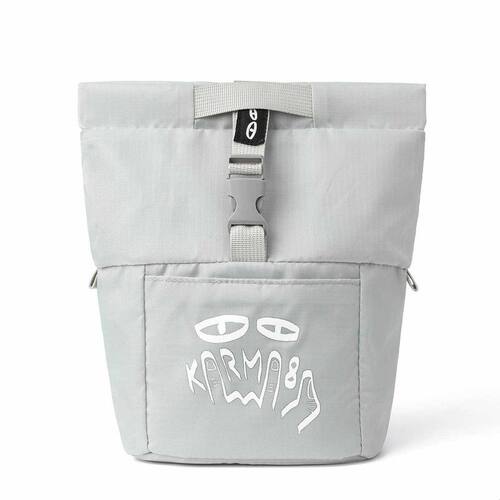 Karma8a攀岩抱石磕线大容量磁吸卷口镁粉袋不可难度使用Chalk Bag