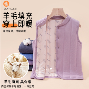 儿童马甲冬季加绒加厚男童女童中大童秋冬款背心保暖马夹校服内搭