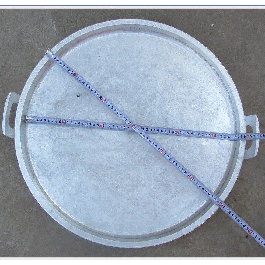 大号浅沿平底锅铝锅鸡蛋灌饼煎饼锅贴不粘商用老式手工加厚无涂层