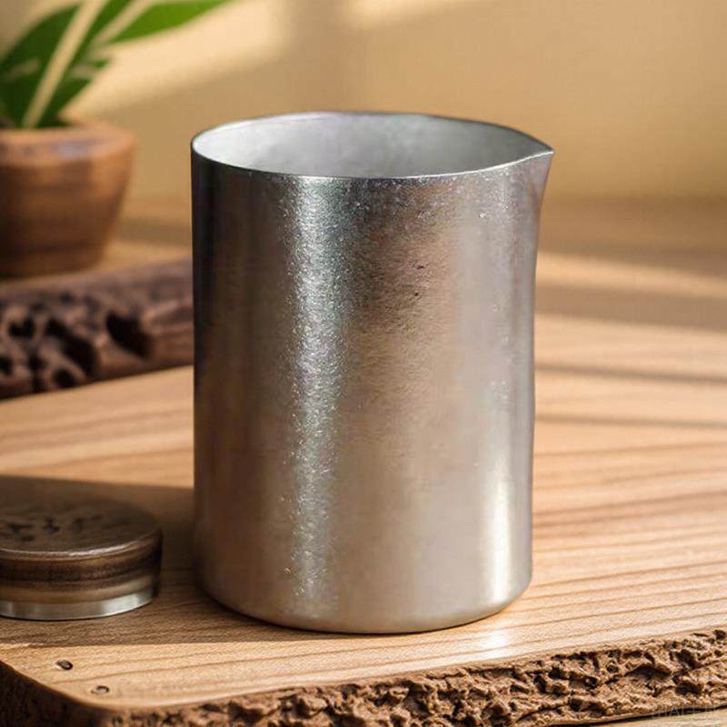 纯钛公道杯双层防烫高档分茶器户外露营可携式旅行茶具茶杯功夫茶,餐饮具,公道杯,淘宝优惠券,粉丝福利购,淘宝优惠卷