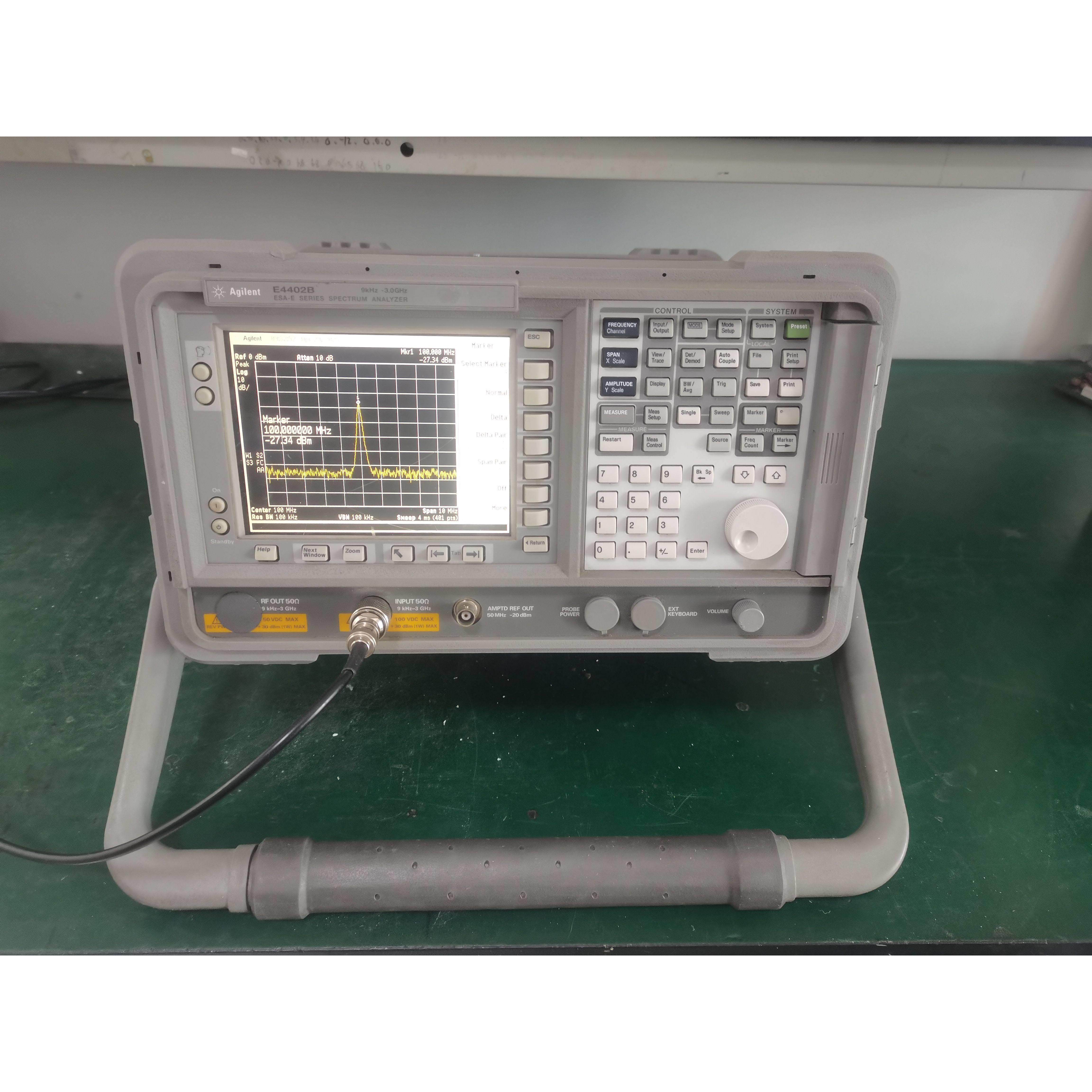 安捷伦频谱分析仪E4402B,9K-3G频率范围，现货，保修六个月