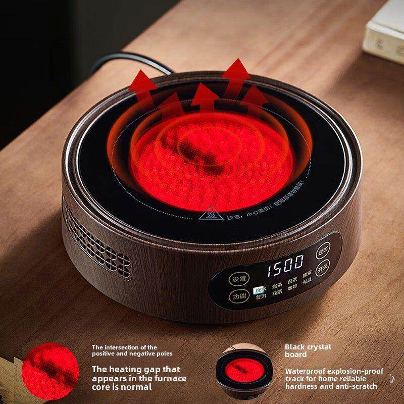 电热陶瓷炉新型家用大功率茶机户外小型多功能电热烧水泡茶专用炉,餐饮具,煮茶炉,淘宝优惠券,粉丝福利购,淘宝优惠卷