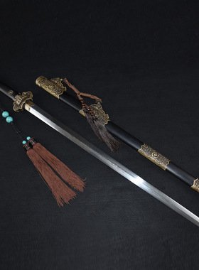 龙泉市刀剑复古一体宝剑传统手工