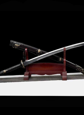 蝙蝠唐横刀手工一体高锰钢锻打