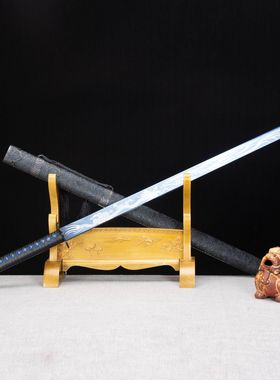 龙泉市刀剑高锰钢手工锻打唐横刀